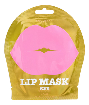 Гидрогелевые патчи для губ Lip Mask Pink Single Pouch (персик)