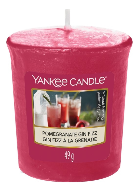 

Ароматическая свеча Pomegranate Gin Fizz: Свеча 49г, Ароматическая свеча Pomegranate Gin Fizz