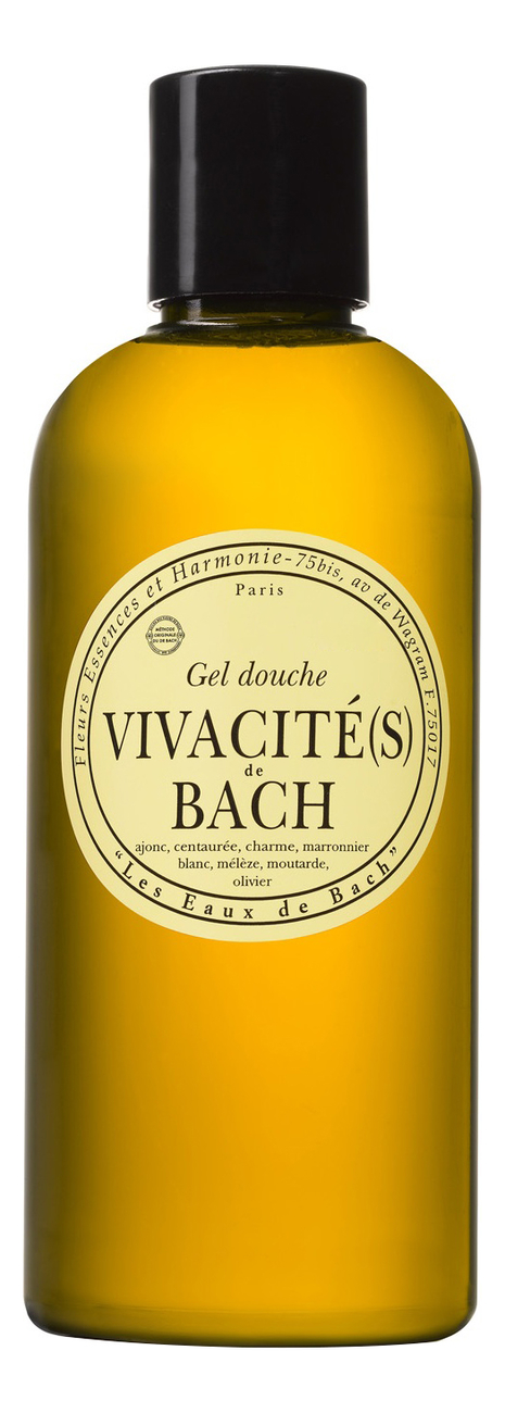 

Les Fleurs de Bach Vivacites de Bach: гель для душа 200мл, Les Fleurs De Bach Vivacites De Bach