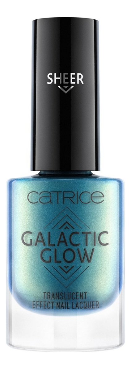 

Лак для ногтей Galactic Glow Translucent Effect Nail Lacquer 8мл: 08 Follow the Zodiacs, Лак для ногтей Galactic Glow Translucent Effect Nail Lacquer 8мл