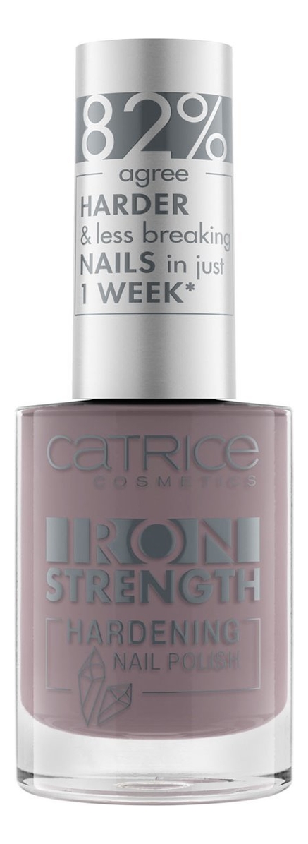 

Лак для ногтей укрепляющий Iron Strength Hardening Nail Polish 10мл: 07 Hypnotize Amethyst, Лак для ногтей укрепляющий Iron Strength Hardening Nail Polish 10мл