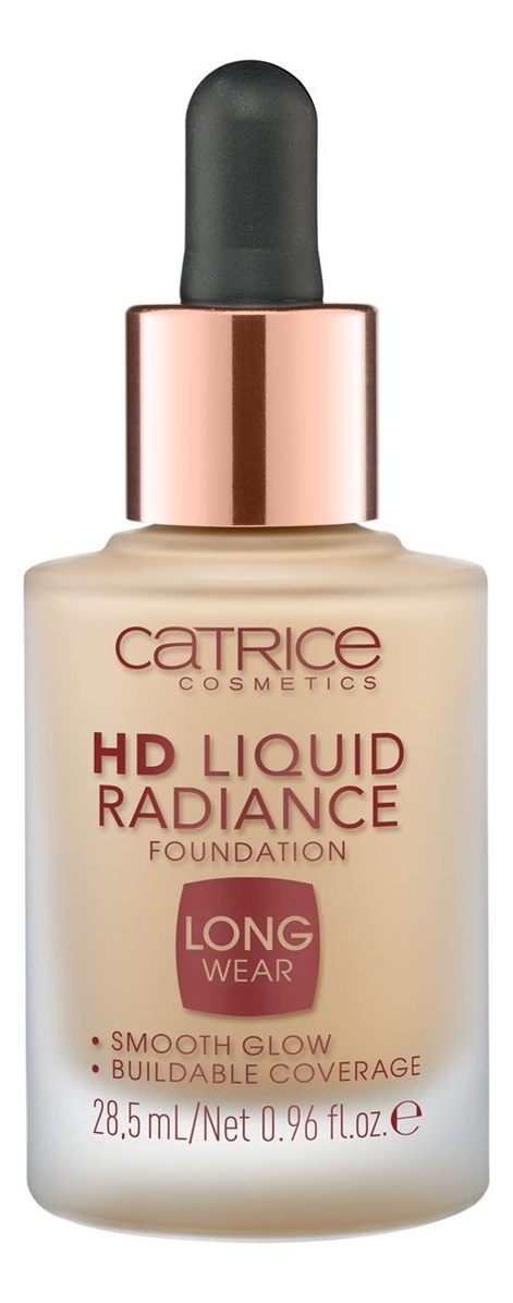

Светоотражающая тональная основа для лица HD Liquid Radiance Foundation 28,5мл: 030 Natural Beige, Светоотражающая тональная основа для лица HD Liquid Radiance Foundation 28,5мл