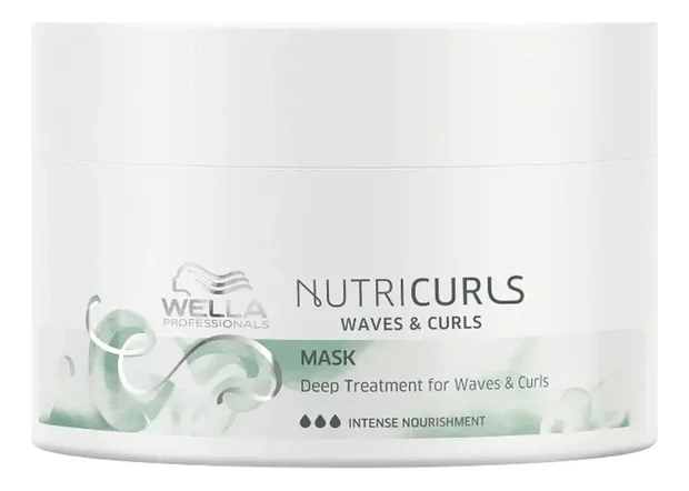 Интенсивная питательная маска для волос Nutricurls Deep Treatment For Waves & Curls: Маска 150мл