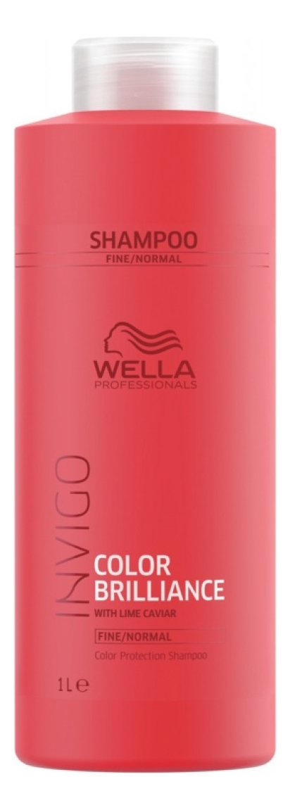

Шампунь для защиты цвета окрашенных нормальных и тонких волос Invigo Color Brilliance Shampoo: Шампунь 1000мл, Шампунь для защиты цвета окрашенных нормальных и тонких волос Invigo Color Brilliance Shampoo