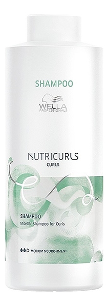 

Мицеллярный шампунь для кудрявых волос Nutricurls Micellar Shampoo: Шампунь 1000мл, Мицеллярный шампунь для кудрявых волос Nutricurls Micellar Shampoo