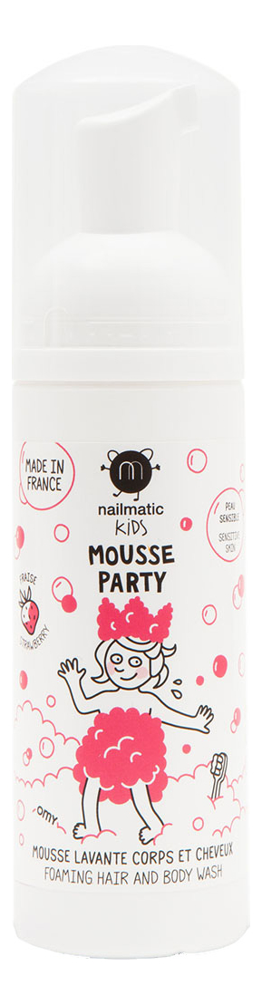 

Мусс для волос и тела Mousse Party Strawberry 150мл