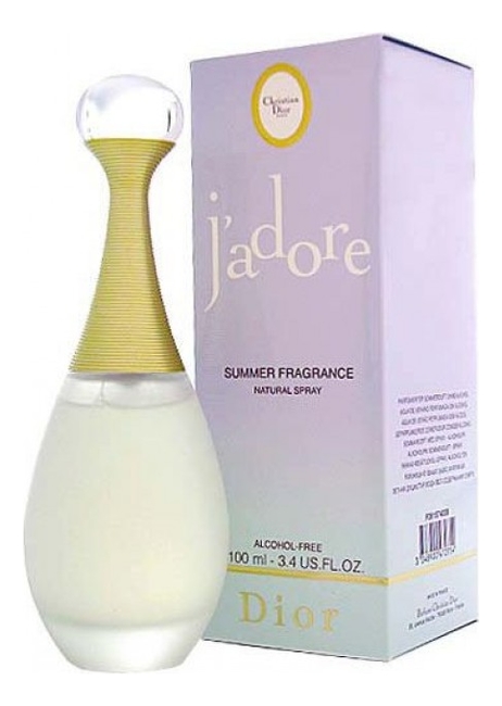 

Christian Dior J'adore Summer Fragrance: парфюмерная вода 100мл, Christian Dior J'adore Summer Fragrance