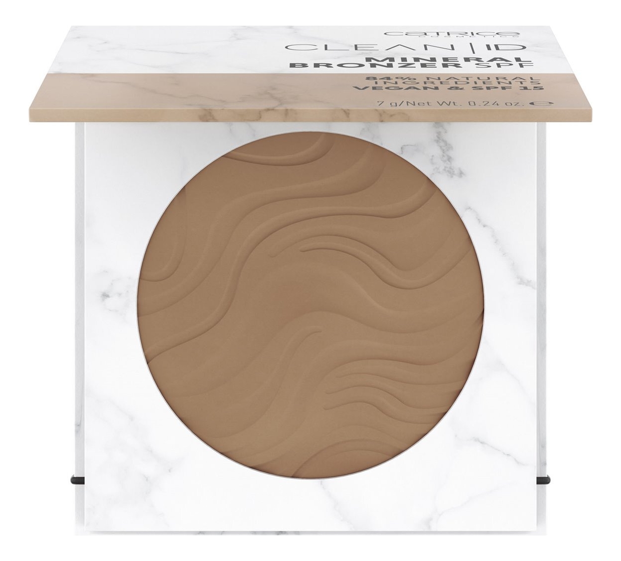

Бронзер для лица Clean ID Mineral Bronzer SPF15 7г: 010 Light - Medium, Бронзер для лица Clean ID Mineral Bronzer SPF15 7г
