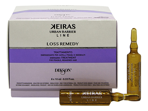 

Ампульный комплекс от выпадения волос Keiras Loss Remedy Trattamento 8*10мл