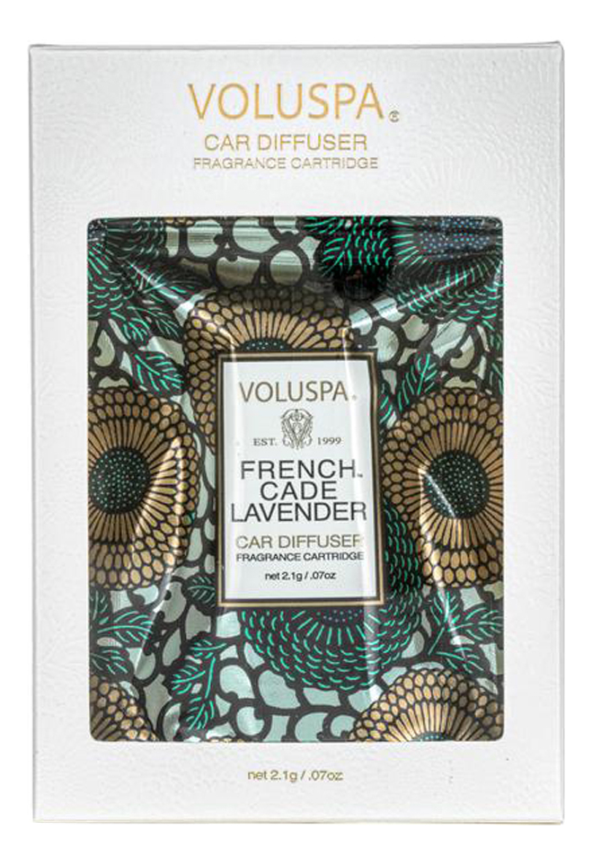 

Автодиффузор для автомобиля French Cade Lavender (французский можжевельник и лаванда)