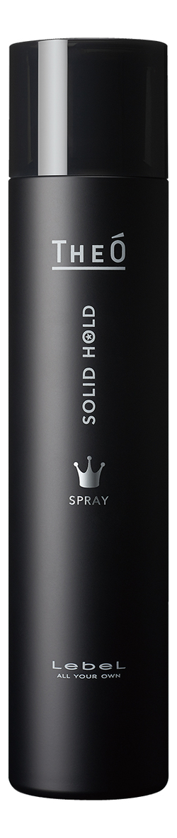 Спрей для укладки волос сильной фиксации Theo Spray Solid Hold 170г lebel cosmetics спрей theo spray solid hold сильной фиксации 170г