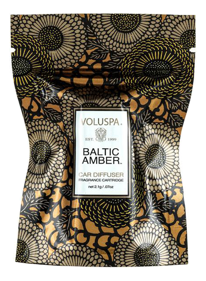 

Сменный блок для автодиффузора в автомобиль Baltic Amber (балтийский янтарь)