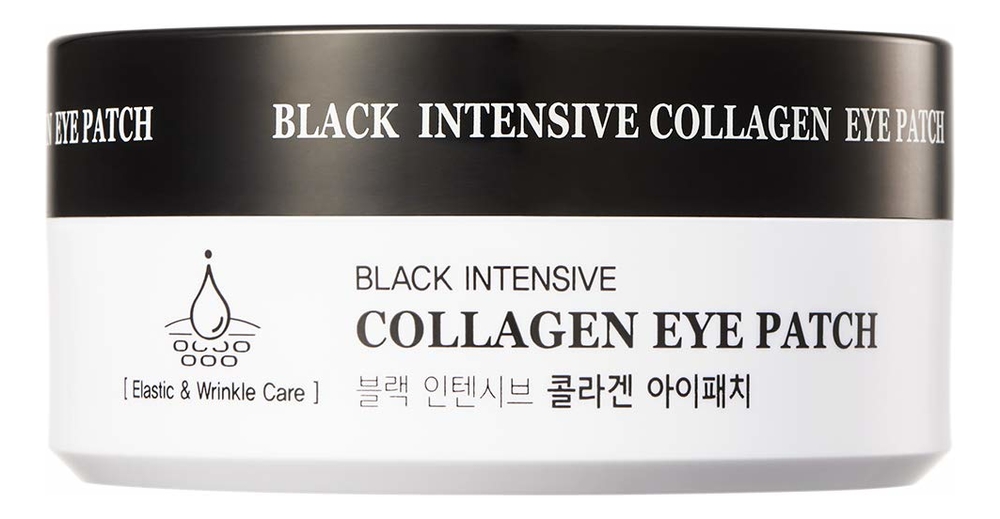 

Гидрогелевые патчи для области вокруг глаз с коллагеном Black Intensive Collagen Eye Patch 60шт