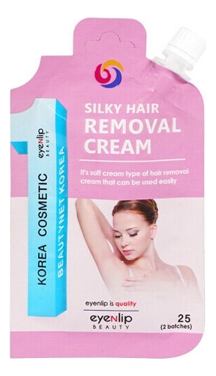 

Крем для депиляции Silky Hair Removal Cream 25г