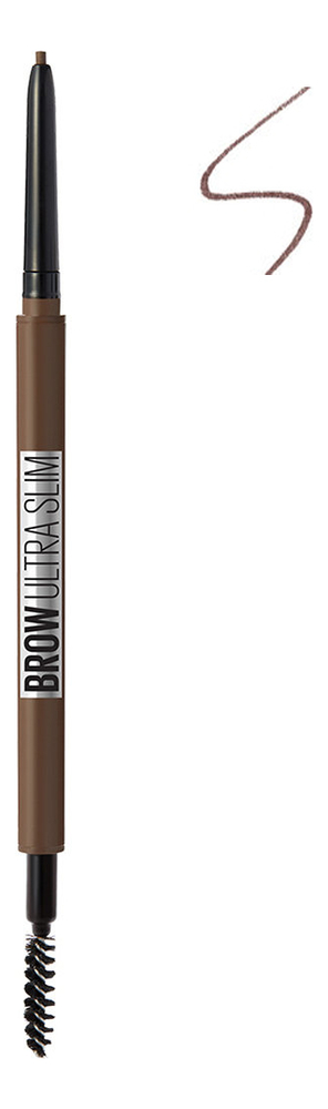 Купить Карандаш для бровей Brow Ultra Slim 1г: 04 коричневый, Maybelline
