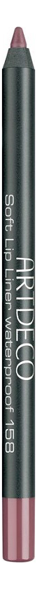 

Карандаш для губ водостойкий Soft Lip Liner Waterproof 1,2г: 158 Magic Mauve, Карандаш для губ водостойкий Soft Lip Liner Waterproof 1,2г