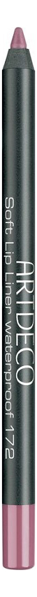 

Карандаш для губ водостойкий Soft Lip Liner Waterproof 1,2г: 172 Cool Mauve, Карандаш для губ водостойкий Soft Lip Liner Waterproof 1,2г