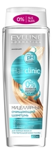 Eveline Мицеллярный очищающий шампунь для волос 3 в 1 Hair Clinic 400мл