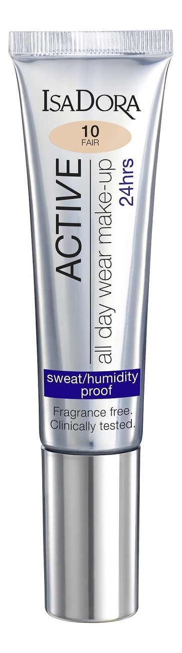 

Тональный крем для лица Active All Day Wear Make-Up 24 Hrs 35мл: 10 Fair, Тональный крем для лица Active All Day Wear Make-Up 24 Hrs 35мл