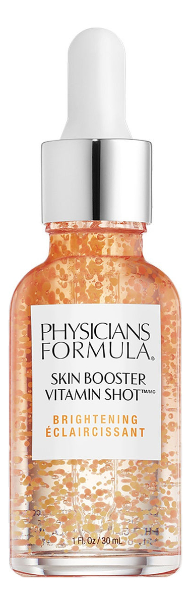 Сыворотка для лица витаминная Skin Booster Vitamin Shot Brightening 30мл витаминная анти возрастная сыворотка physician s formula skin booster vitamin shot time restoring 30 мл