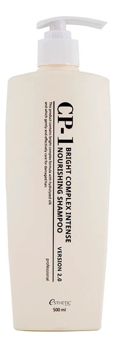 Протеиновый шампунь для волос CP-1 Bright Complex Intense Nourishing Shampoo Version 2.0: Шампунь 500мл limba cosmetics протеиновый спрей термозащита для волос 200 0