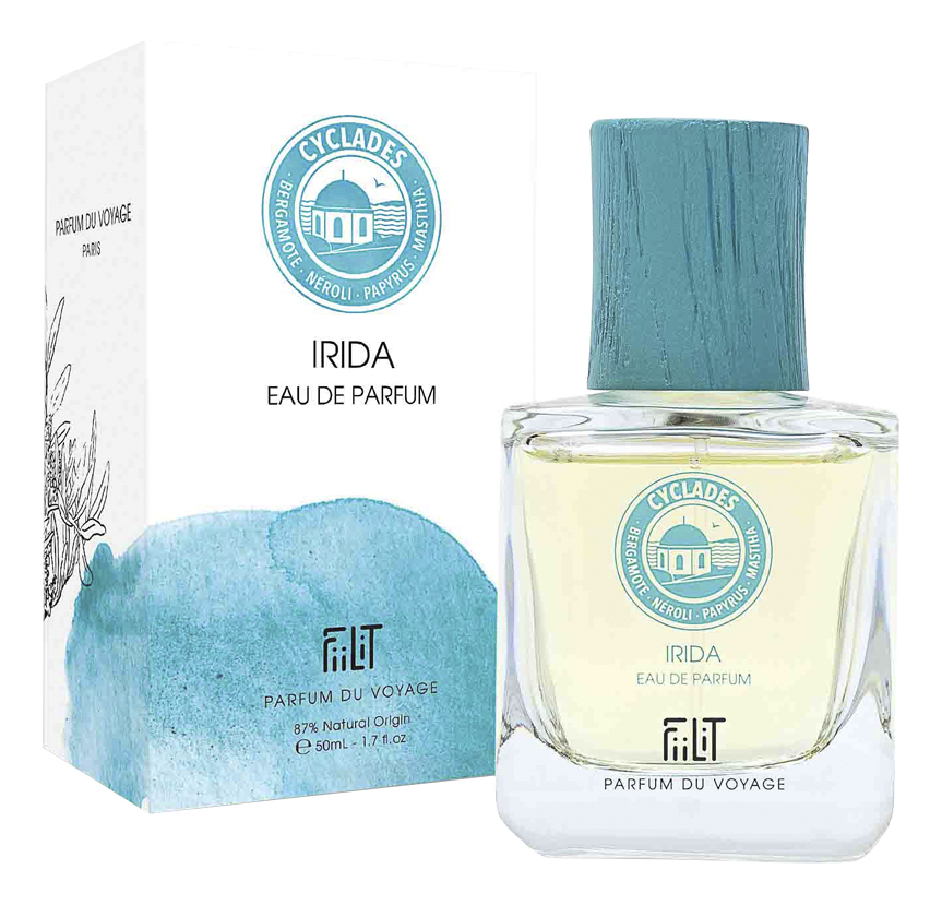 Irida Cyclades: парфюмерная вода 50мл парфюмерная вода fiilit parfum du voyage cyclades irida 50 мл