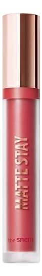 

Жидкая матовая помада для губ Matte Stay Lacquer 3,5мл: CR01 Calypso Coral, Жидкая матовая помада для губ Matte Stay Lacquer 3,5мл