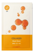 The Saem Тканевая маска для лица с коллагеновой эссенцией Bio Solution Firming Collagen Mask Sheet 20г
