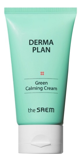 Успокаивающий крем для лица Derma Plan Green Calming Cream 70мл успокаивающий крем для лица derma plan green calming cream 70мл