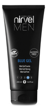 Nirvel Professional Гель для укладки волос Men Blue Gel