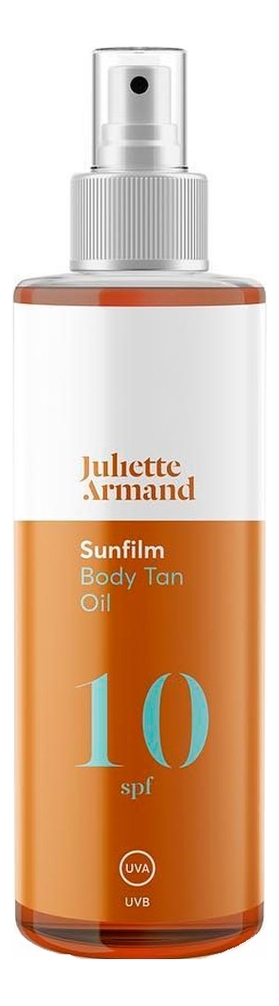 Масло для интенсивного загара Sunfilm Body Tan Oil SPF10 200мл от Randewoo