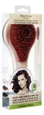 Michel Mercier Щетка деревянная для нормальных волос Wood Detangling Brush For Normal Hair