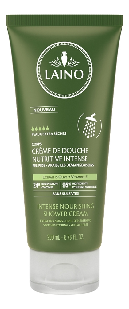 

Питательный крем для душа с экстрактом оливы Creme De Douche Nutritive Intense 200мл