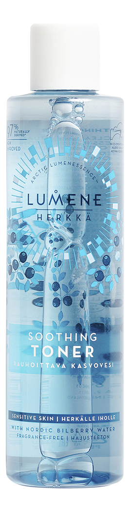 Очищающий тоник для лица Herkka Soothing Toner 200мл