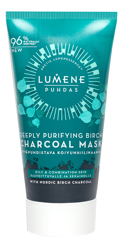 

Маска с березовым углем для глубокого очищения кожи Puhdas Deeply Purifying Birch Charcoal Mask 75мл