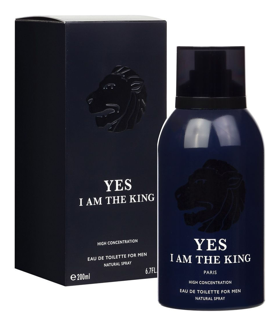 Yes I Am The King: туалетная вода 200мл johan b yes i am the king дезодорант 200мл