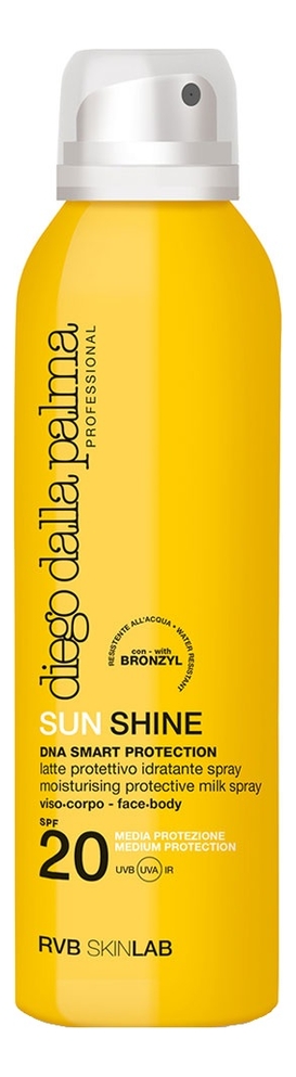 

Спрей-молочко для лица и тела Sun Shine Moisturising Protective Milk Spray SPF20 150мл