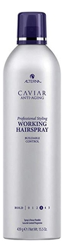 Лак для волос подвижной фиксации Caviar Anti-Aging Professional Styling Working Hairspray