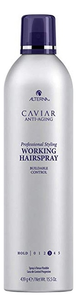 Лак для волос подвижной фиксации Caviar Anti-Aging Professional Styling Working Hairspray: Лак 211мл