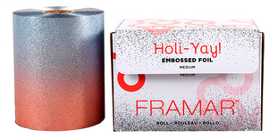 Фольга в рулоне с тиснением Вдохновение праздника Embossed Roll Medium Holi-Yay 98м