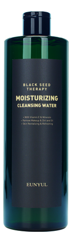 Мицеллярная вода для лица c экстрактами морских водорослей Black Seed Therapy Moisturizing Cleansing Water 500мл увлажняющая мицеллярная вода eunyul black seed therapy moisturizing cleansing water 500 мл