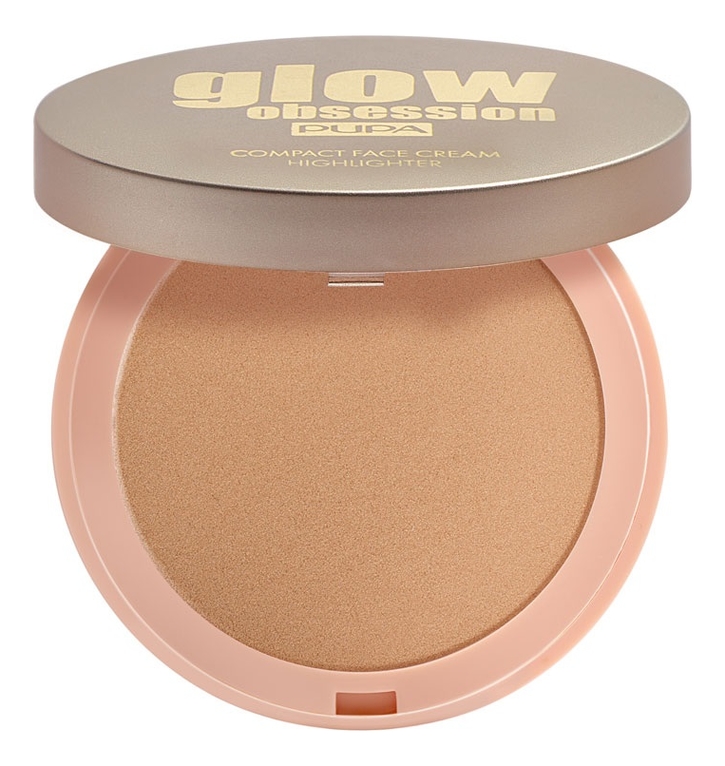 

Компактный крем-хайлайтер для лица Glow Obsession Compact Face Cream Highlighter 9г: No 002, Компактный крем-хайлайтер для лица Glow Obsession Compact Face Cream Highlighter 9г