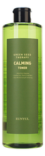 EUNYUL Успокаивающий тонер для лица с экстрактами зеленых плодов Green Seed Therapy Calming Toner 500мл