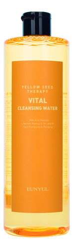 Витаминизирующая мицеллярная вода для лица с экстрактами цитрусовых Yellow Seed Therapy Vital Cleansing Water 500мл