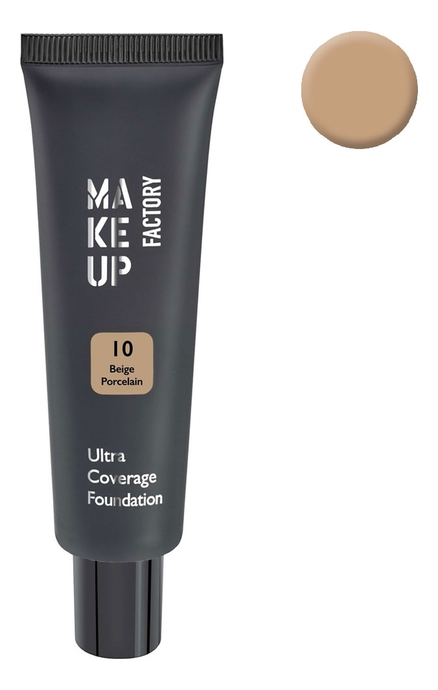 

Ультраплотный тональный крем для лица Ultra Coverage Foundation 30мл: 10 Beige Porcelain, Ультраплотный тональный крем для лица Ultra Coverage Foundation 30мл