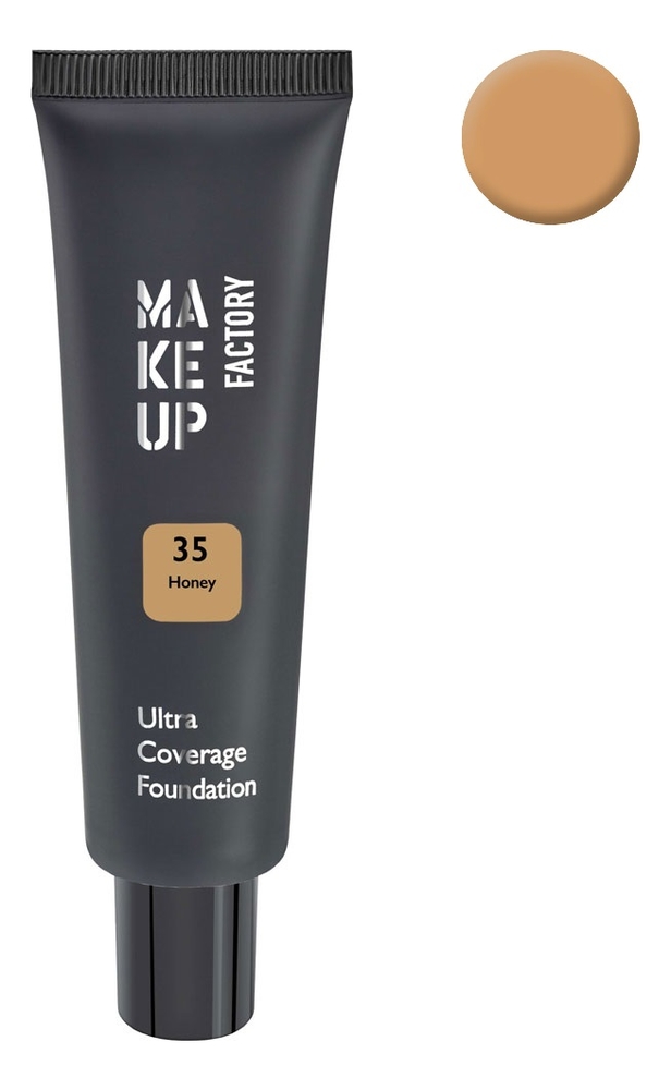 

Ультраплотный тональный крем для лица Ultra Coverage Foundation 30мл: 35 Honey, Ультраплотный тональный крем для лица Ultra Coverage Foundation 30мл