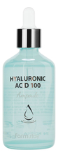 Farm Stay Сыворотка для лица с гиалуроновой кислотой Hyaluronic Acid 100 Ampoule 100мл