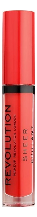 

Блеск для губ Sheer Brillant 3,5мл: 132 Cherry, Блеск для губ Sheer Brillant 3,5мл