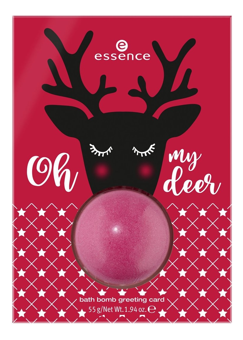 

Бобмочка для ванны ho!ho!ho! Bath Bomb Greeting Cards 55г