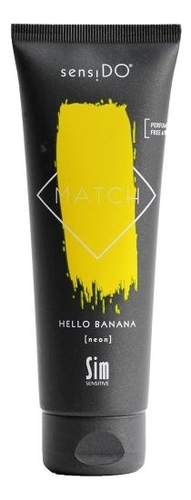 Купить Интенсивный красителей прямого действия SensiDO Match 125мл: Hello Banana Neon, Sim Sensitive